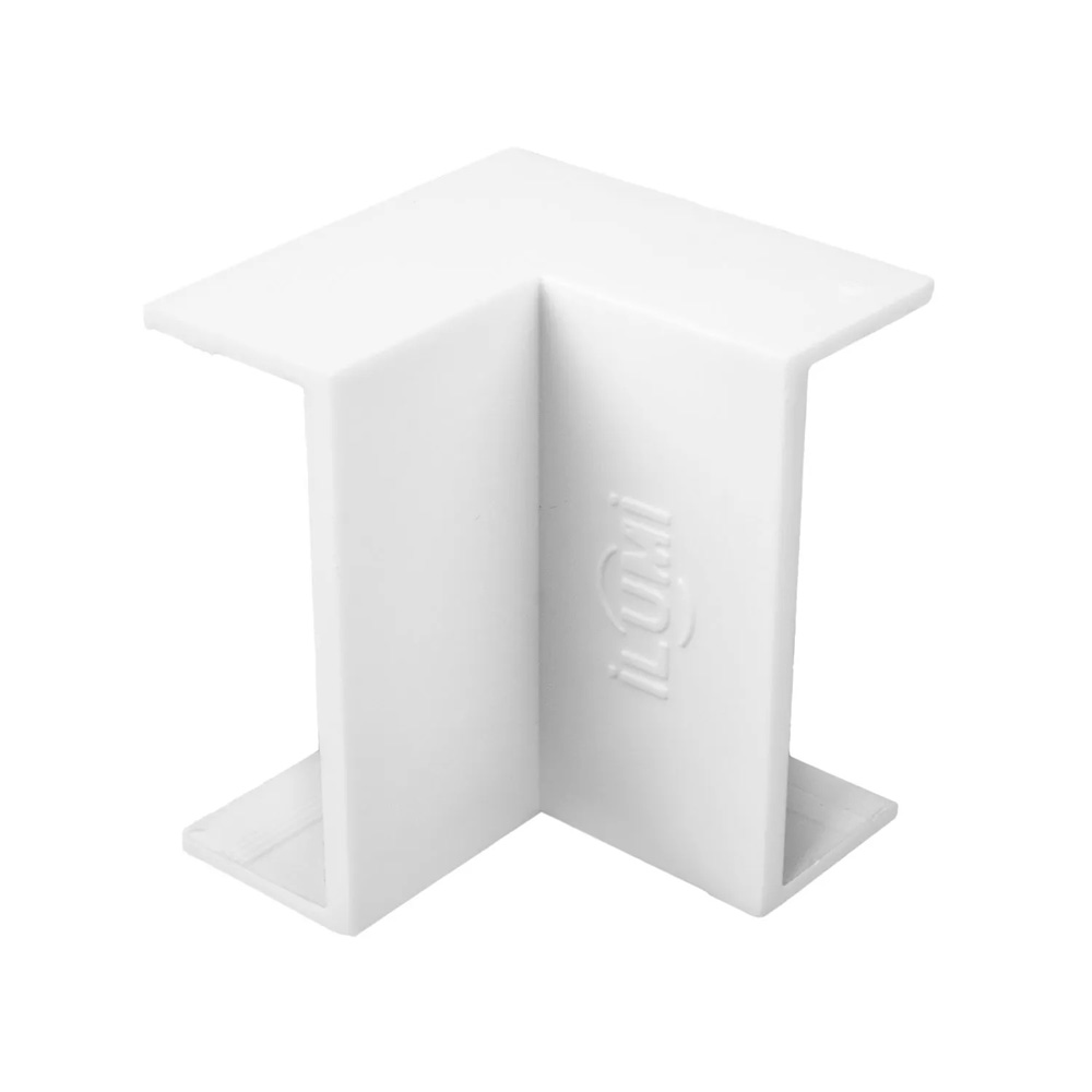 (Ilumi) conexao p/canaleta 40x16 cotovelo int. branca (62020) (Ilumi) conexao p/canaleta 40x16 cotovelo int. branca (62020)