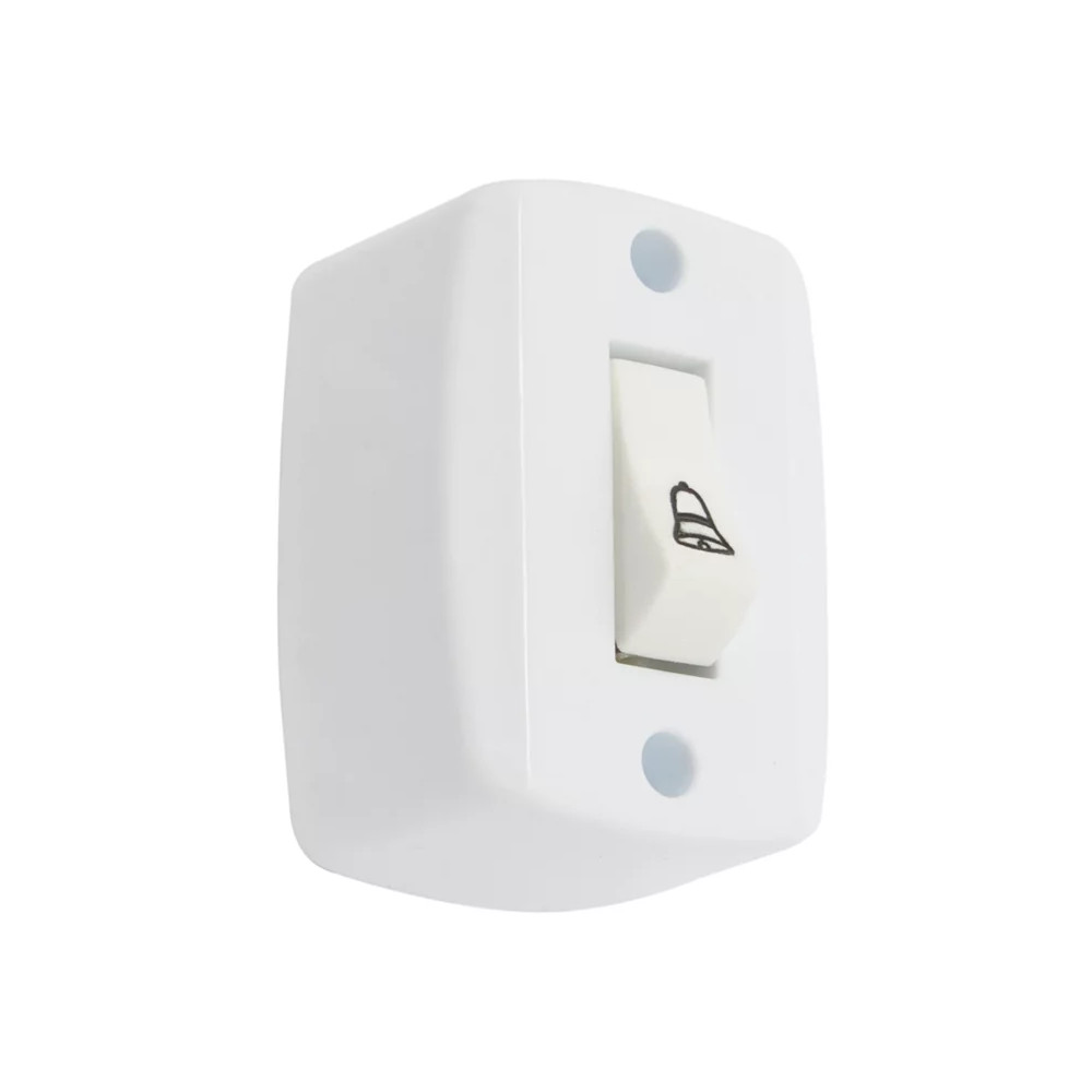 (Ilumi) externa- retangular - interruptor p/ campainha 6a 250v (Ilumi) externa- retangular - interruptor p/ campainha 6a 250v