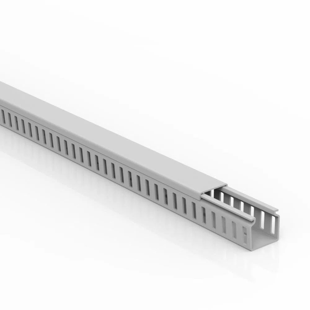 (Ilumi) canaleta aberta pvc p/painel 30x30x2,0mt cinza (19095) (Ilumi) canaleta aberta pvc p/painel 30x30x2,0mt cinza (19095)