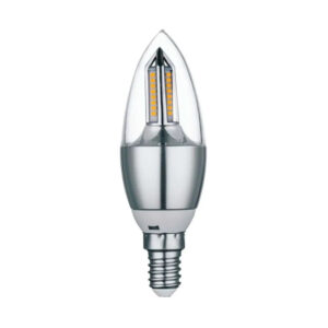 Lâmp. led vela lisa cristal e-14 4,0w 3000k bivolt (573) Ctb
