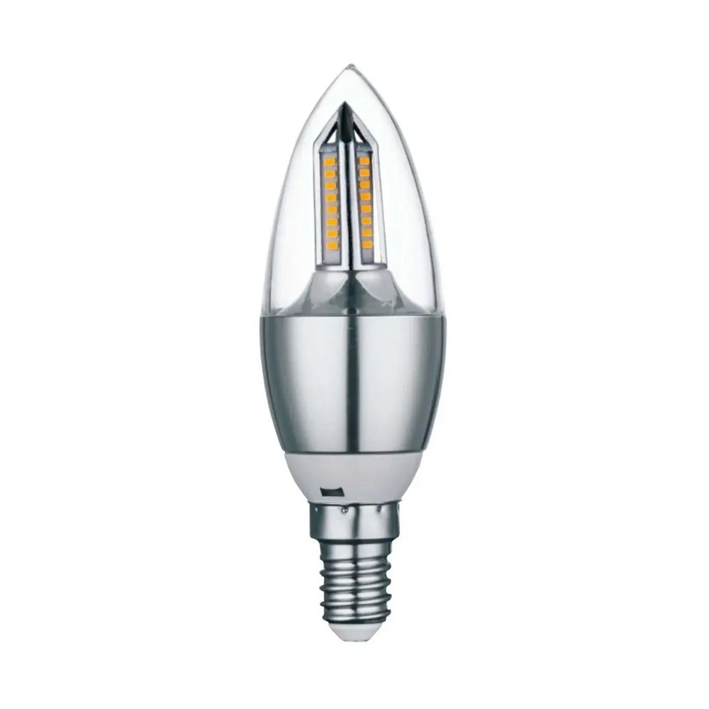 Lâmp. led vela lisa cristal e-14 4,0w 3000k bivolt (573) Ctb Lâmp. led vela lisa cristal e-14 4,0w 3000k bivolt (573) Ctb