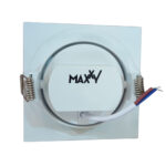 Spot emb. qdr. led cob 5w 380lumens 6500k 95x95x45 (Maxxy)