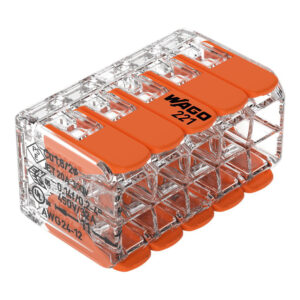 Conector emenda p/ 10p flex. 0,14 - 4,0MM 32A  (0221-420) (Wago)