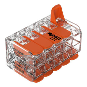 Conector emenda p/ 10p flex. 0,14 – 4,0MM 32A  (0221-420) (Wago)