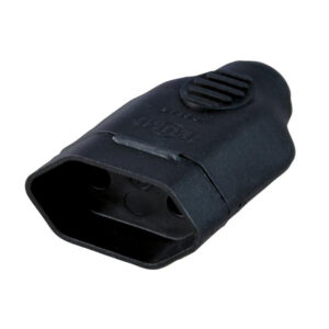 (Ilumi) pino femea prensa gigante 2p 20a 250v preta (1421)