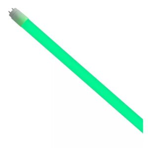 Lamp. tubo led t8 18w-120cm-biv. verde (ctb)