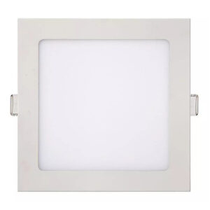Plafon led emb. quad.12w 6500k 1.080lm biv. 167mm Economax