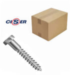 Parafuso sextavado soberbo zincado 5/16x90 c/100un (Ciser) Parafuso sextavado soberbo zincado 5/16x90 c/100un (Ciser)