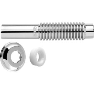 Tubo ligacao ajust cr p/vaso 260mm (290404-412) (blukit)