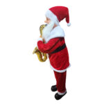 Papai-Noel c/saxofone 90cm musical bivolt (FDB090) (Natal) Novo