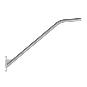 Braço curvo p/lum. publica 3,00mt - 60,0mm galv.fogo (Olivo)