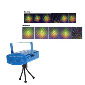 Laser para festas uso interno (Dois Mod. 12+12) (19304) (Natal) Novo