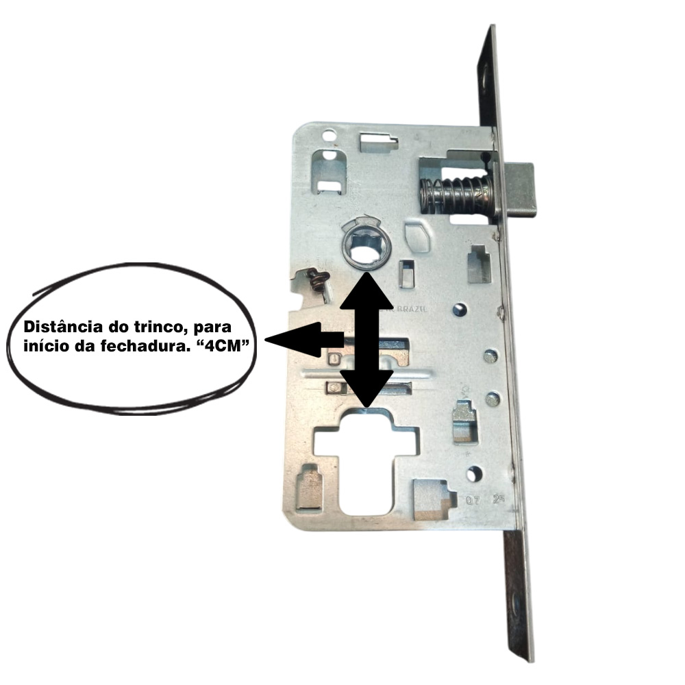 Fechadura popline reta externa cr (03001.0711.01) (soprano) Fechadura popline reta externa cr (03001.0711.01) (soprano)