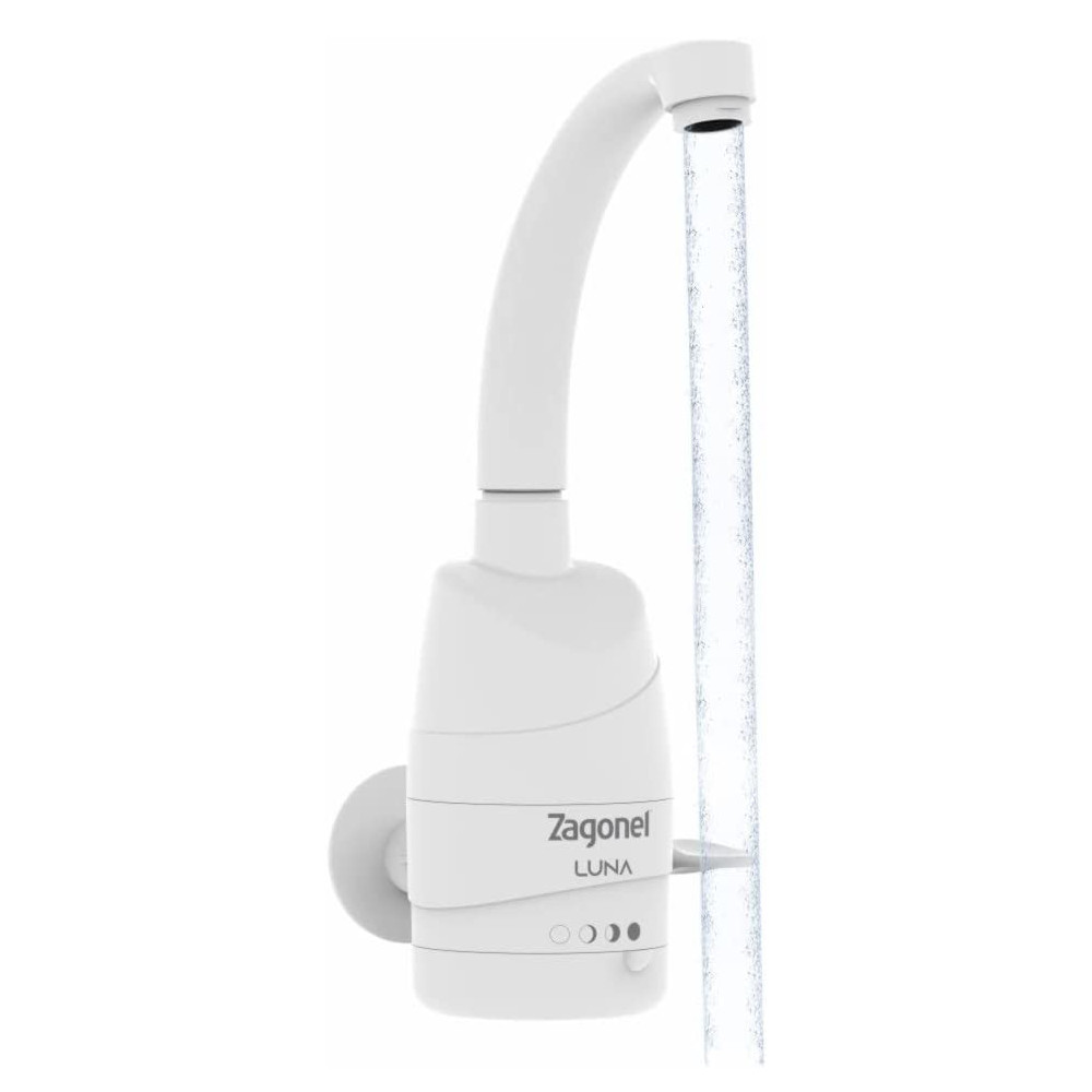 Torneira luna 4 temp 5500w/220v branco (Zagonel) Torneira luna 4 temp 5500w/220v branco (Zagonel)
