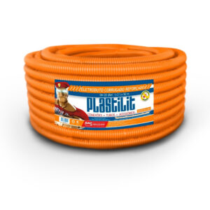 Eletroduto corrug ref laranja 25mm - 3/4 - 50m (plastilit)