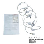 (Ftz) mang. luminosa 2f. 13 mm 36led colorida 220v 100mt