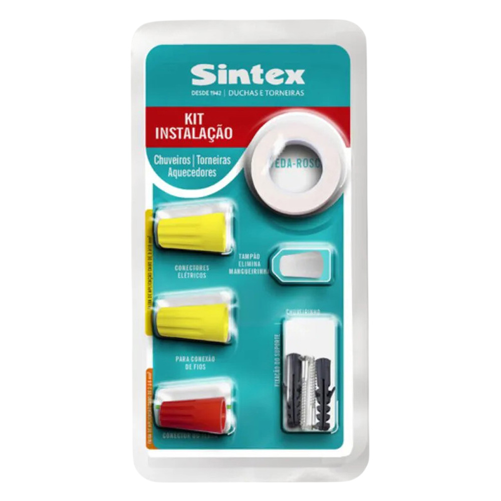 Kit instalação chuveiros torneiras aquecedores (t5153) Sintex Kit instalação chuveiros torneiras aquecedores (t5153) Sintex