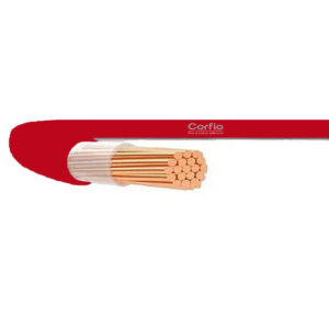 Metro-cabo 0,6/1kv 19 fios semi-rígido 95,00mm vermelho (Corfio)