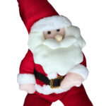 Enfeite Papai-Noel Sentado 40cm (JY25507) (Natal) Novo Enfeite Papai-Noel Sentado 40cm (JY25507) (Natal) Novo