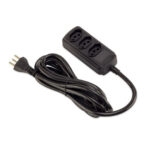 Extensão 2p + t 3 tomadas 3m 20a pt (180200332) (Sob encomenda) (Forceline) Extensão 2p + t 3 tomadas 3m 20a pt (180200332) (Sob encomenda) (Forceline)