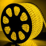 Mangueira luminosa 2f. 10,5mm 24 led 127v 100m am (7100Y) (Natal)