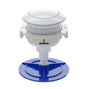 Acionador mecânismo saída convencional c/ reg. alt. p/ caixa acoplada simplificado (1247236) (Roco)