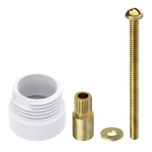 Prolongador latão 10mm base Docol (1125412) (Roco)