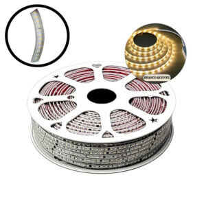 Rolo Fita Led 120led/M 10w/M 100M 220V 3000K C/10 Plug (Max-5223) (Maxxy)