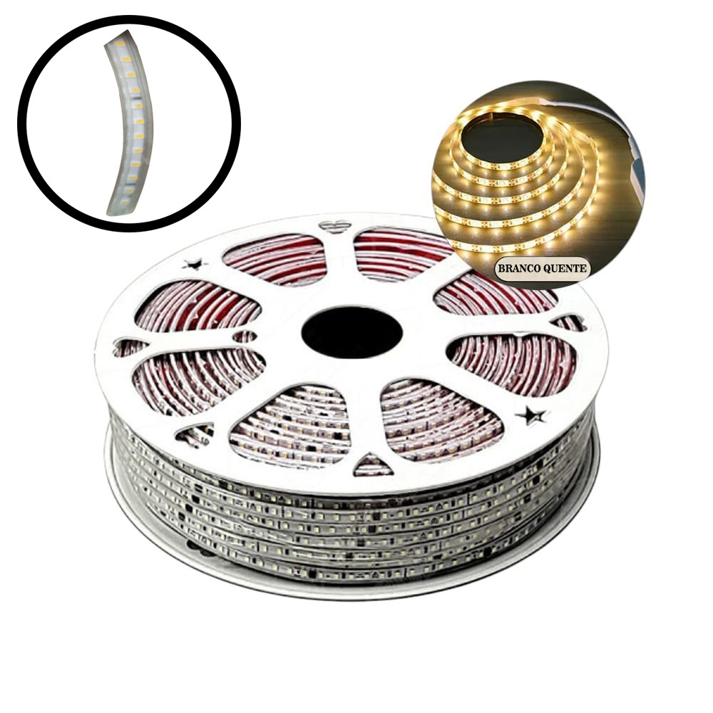 Metro-fita led ip65 chata 120leds 10w/m 3000k 220v (MAX-5223) (Maxxy) Metro-fita led ip65 chata 120leds 10w/m 3000k 220v (MAX-5223) (Maxxy)