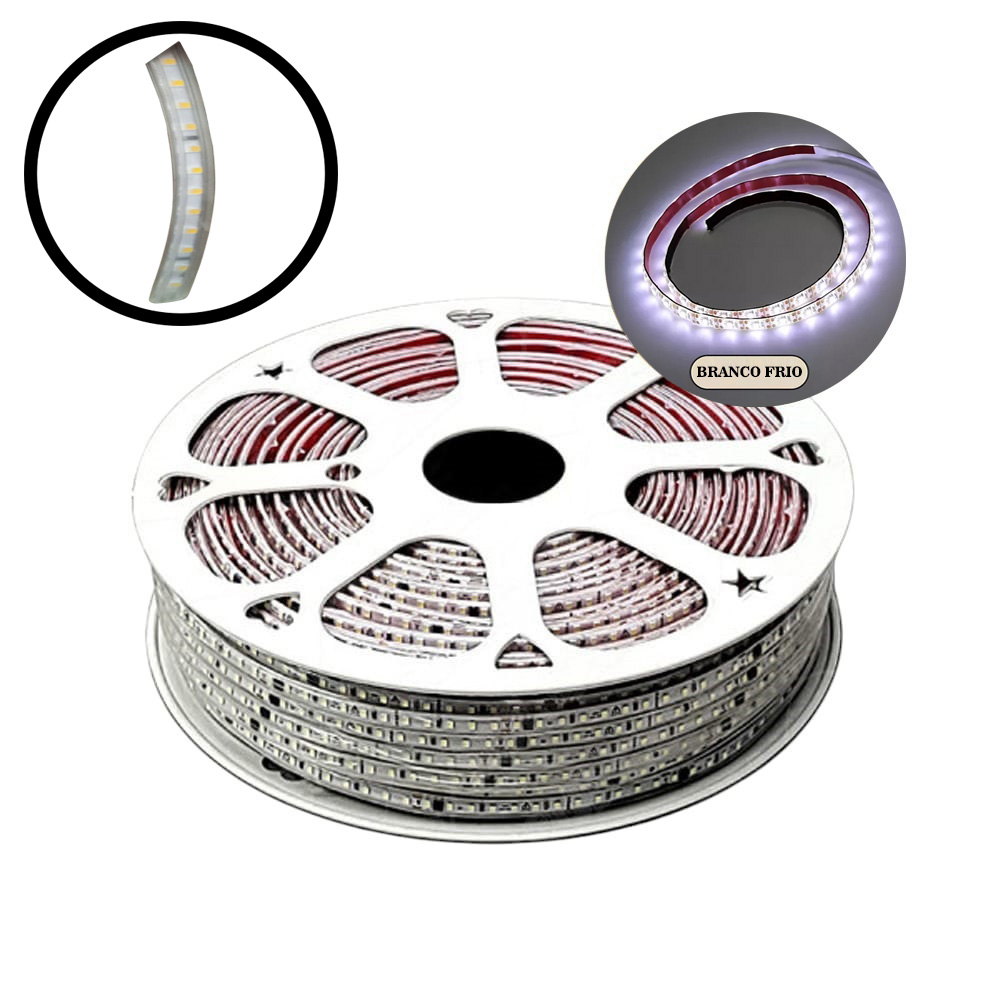 Metro-fita led ip65 chata 120leds 10W/M 6500K 220V (MAX-5226) (Maxxy) Metro-fita led ip65 chata 120leds 10W/M 6500K 220V (MAX-5226) (Maxxy)